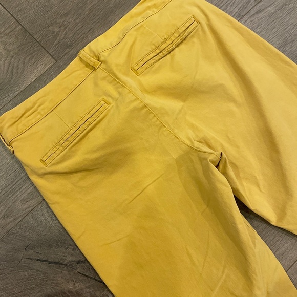 Old Navy Puxe Pants Size 2 Yellow Casual - Picture 6 of 6